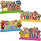 4-Pack Cinco de Mayo Wooden Table Centerpiece Set – “Happy Cinco de Mayo”, “Let’s Fiesta”, Taco Bar & Mexican Fiesta Table Decor Signs for Party, Tiered Tray & Home Decoration